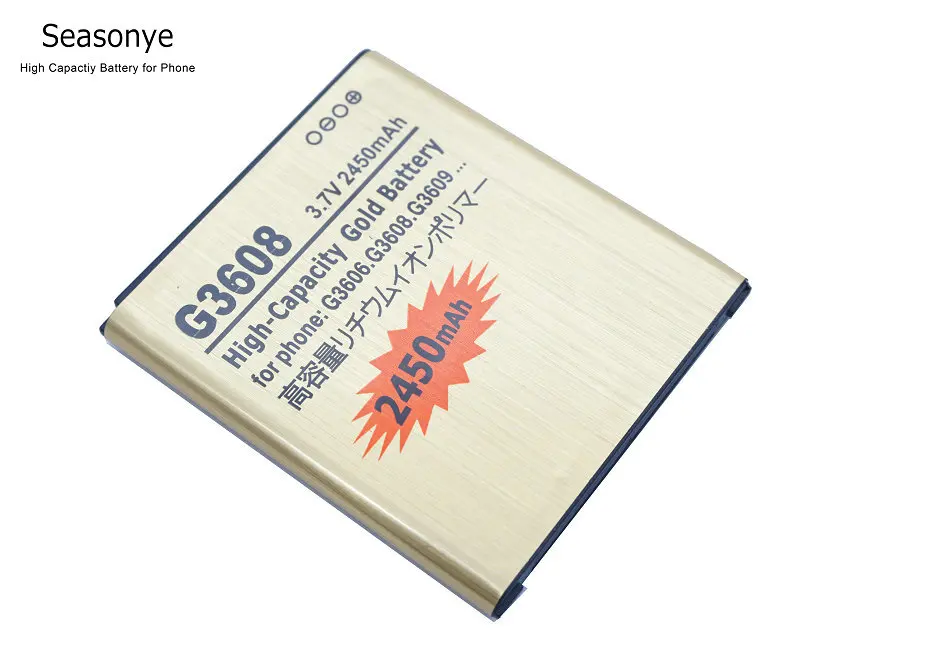 EB BG360CBC батарея для Samsung galaxy Core Prime G360 G3608 G3606 G3609 2450 мАч|battery gold|gold batterybattery for |