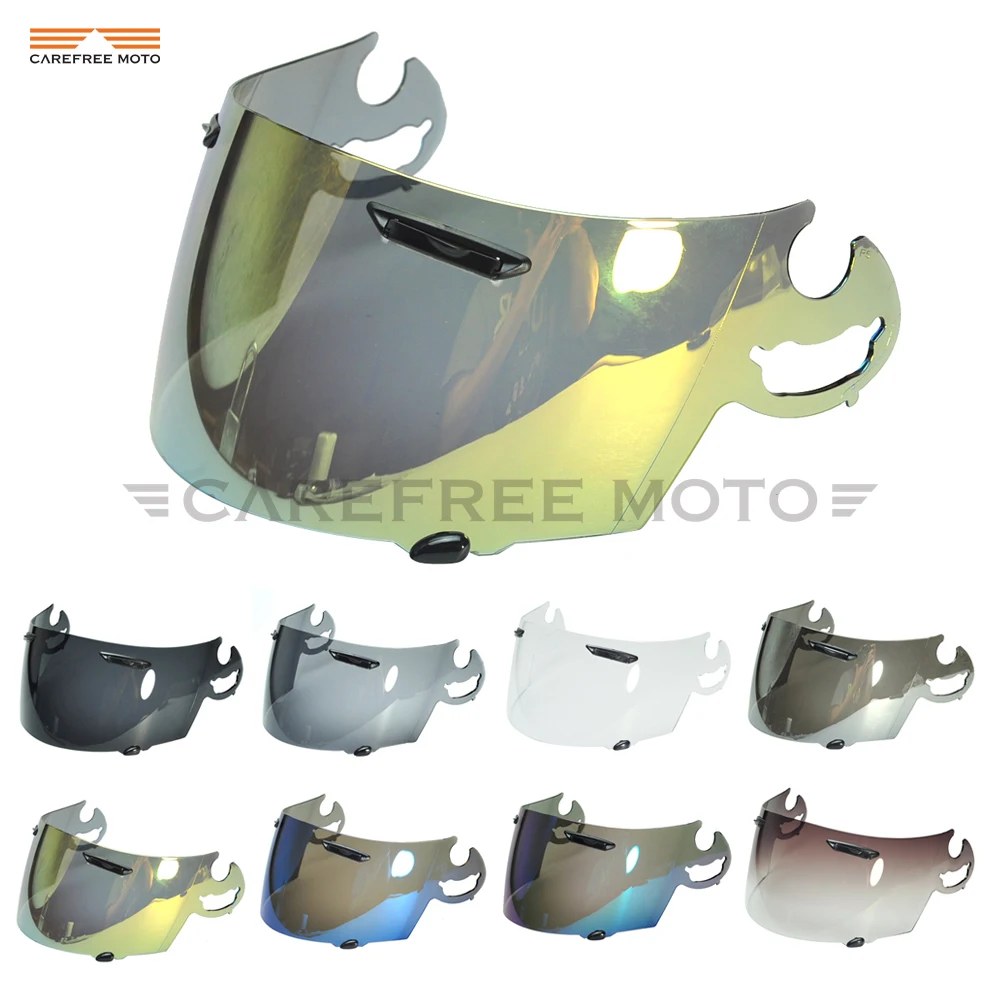 

8 Colors Gold Iridium Motorcycle Full Face Helmet Visor Lens Case for ARAI RR5 RX7-GP Quantum ST RX-Q Chaser-V Corsair-V Axces 2