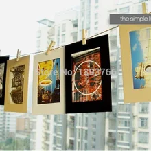 6 'мультяшная фоторамка подвесная настенная фотобумага 1 комплект = 10 шт+ 10 клипсов DIY настенная рамка для фото украшения дома