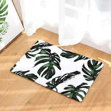 CAMMITEVER черный, белый цвет листьев ковры, коврики Гостиная балкон Набор ковриков для ванной комнаты коврик для ванной коврик в прихожую