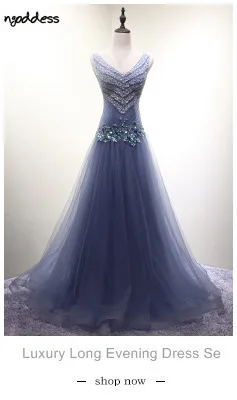 Robe de Soiree, длина до пола, вечерние платья, v-образный вырез, серое платье, сексуальный тюль, цветок, Длинные вечерние платья, Darlingoddess