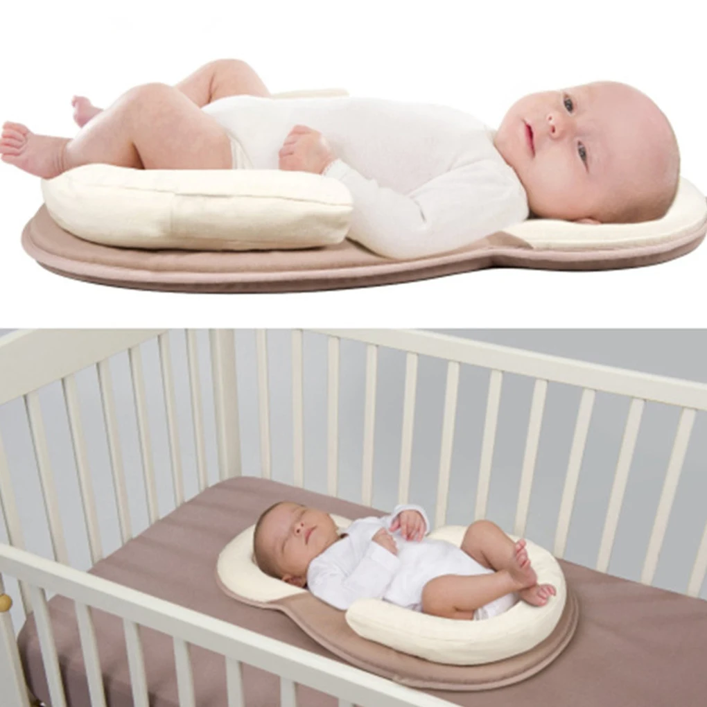

Newborn Baby Sleep Protector Pillow Infant Sleep Positioner Mattress Anti Roll Bed Cushion Newborn Posing Mattress U Bed Pad