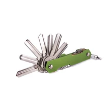 EDC, умный держатель для ключей, алюминиевый сплав, брелок, гибкий держатель для ключей, зажим для мужчин и женщин, EDC, держатель для ключей, зажим для ключей, органайзер, папки