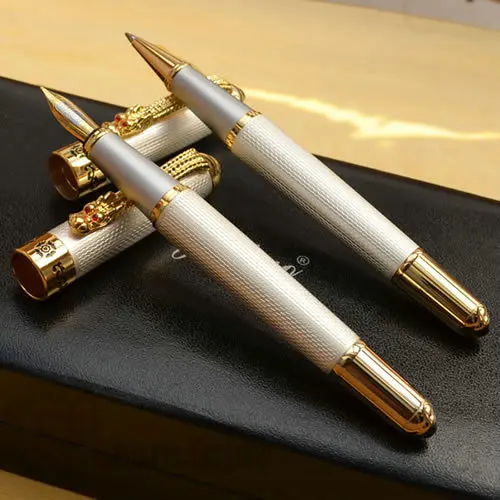 JINHAO 1000 белая шариковая ручка и авторучка набор с оригинальной коробкой