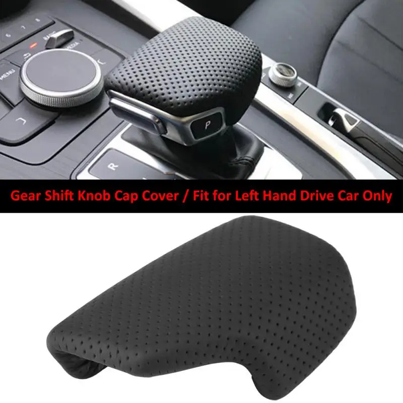 

LHD Left Hand Drive Automatic Gear Shift Knob Cap Cover for Audi A4 S4 RS4 B9 A5 S5 RS5 Q5 SQ5 Q7 SQ7