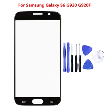 

Touch Screen Panel For Samsung Galaxy S6 Touchscreen Front Glass Replacement Outer Lens Tools Not LCD