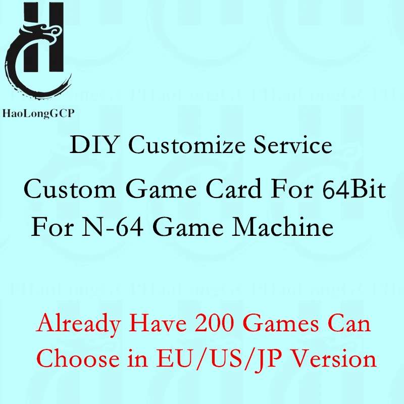 Newest DIY Game Card For N-64 Video Game Console Accessories Game Cartridge For 64Bit Games both support PAL/NTSC