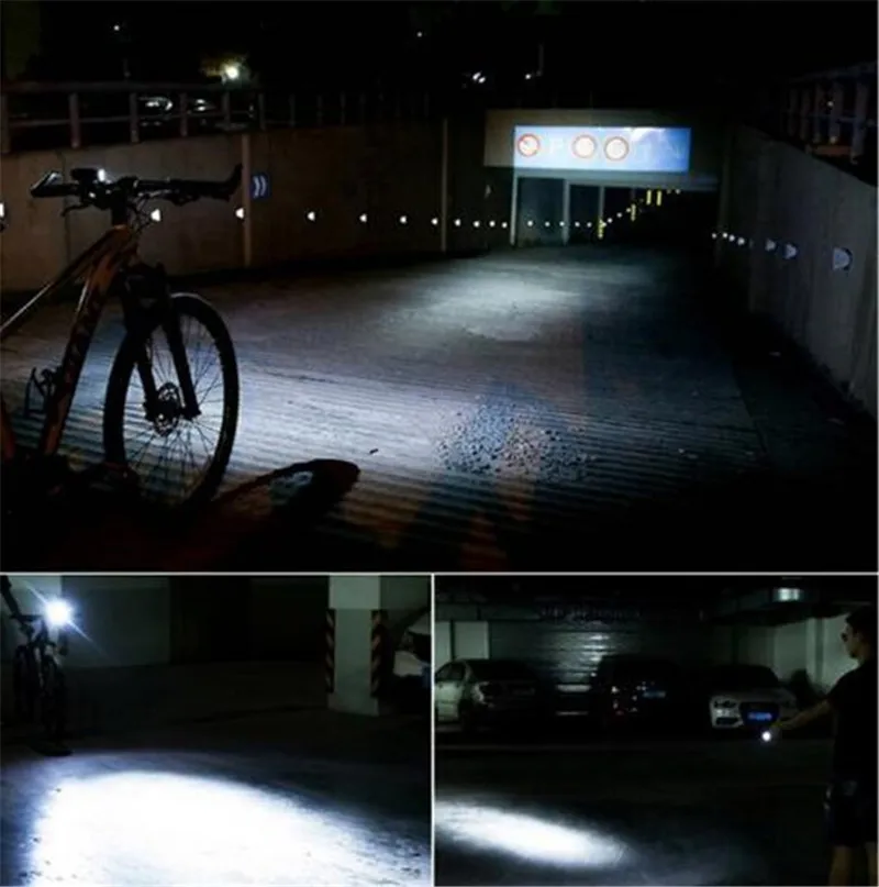 ROCKBROS Solar Charging Bicycle Headlights IPX4 Waterproof Bike Bell 120 dB Light Sensing Smart Switch Multiple Modes