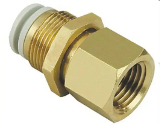

tube 10mm-1/8 PT thread pneumatic bulkhead fitting