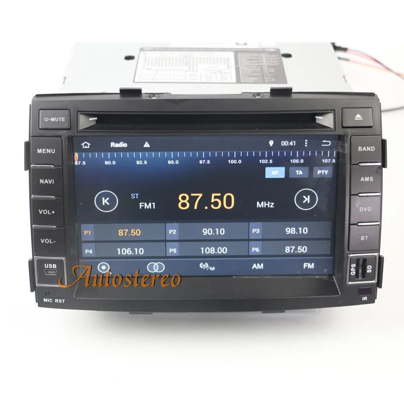 Octa 9-ти жильная Android автомобильный CD-плеер dvd-плеер gps навигации для KIA SORENTO 2010 2011 2012 Satnavi Autostereo Радио Блок Автомобильный мультимедийный