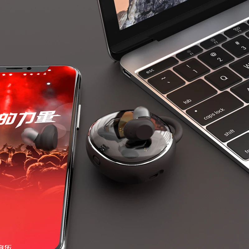 Симпатичные TWS беспроводные Bluetooth наушники Apt x стерео активное шумоподавление с