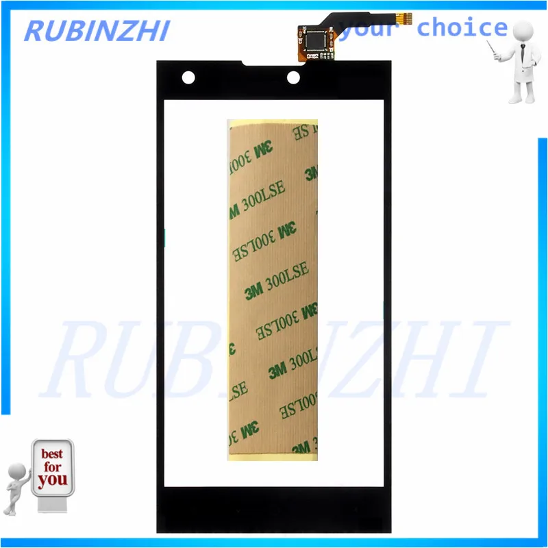 Сенсорный датчик RUBINZHI для телефона DEXP Ixion W5 сенсорный экран переднее стекло