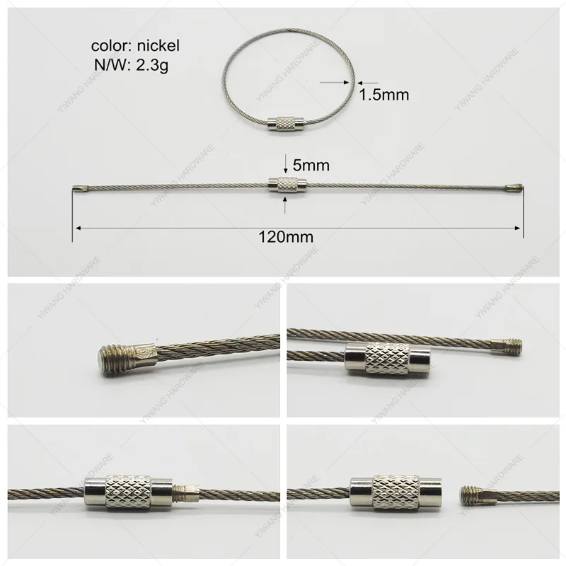Китай завод прямой из нержавеющей стали кабель кольцо для наружного подвесного кольца 10 шт./упак. провода веревки кабельный замок с пряжкой