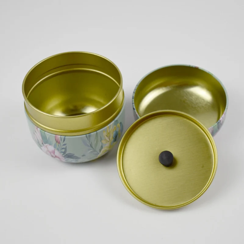 Портативный Путешествия Бытовые герметичный может Чай Кэдди банка для чая Матча контейнер китайский Стиль многофункциональный металлическая коробка для чая с крышкой