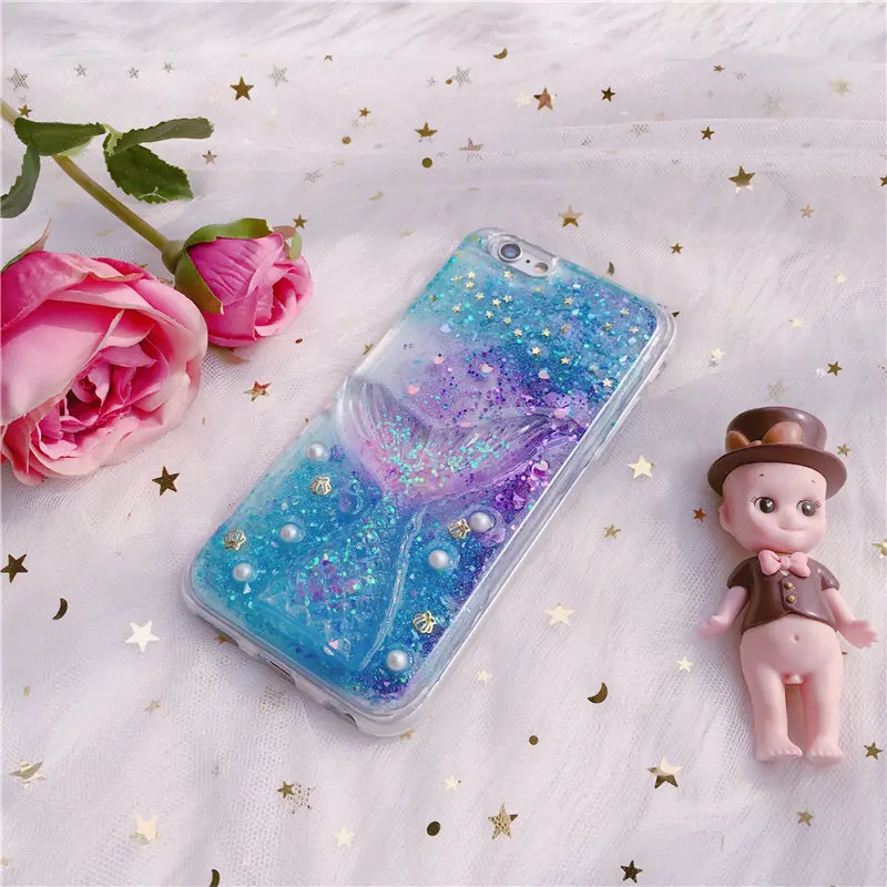 

Case For Huawei P8 P9 P10 Lite selfie P20 Pro Mate10 Rhinestone phone case dream ocean Marine pearl girl cute vintage iecoque
