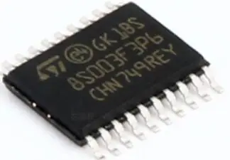 

100% New STM8S003F3P6 8S003F3P6 TSSOP-20 16 MHz 8-bit MCU, 8 Kbytes Flash, 128 bytes data EEPROM, 10-bit ADC IC