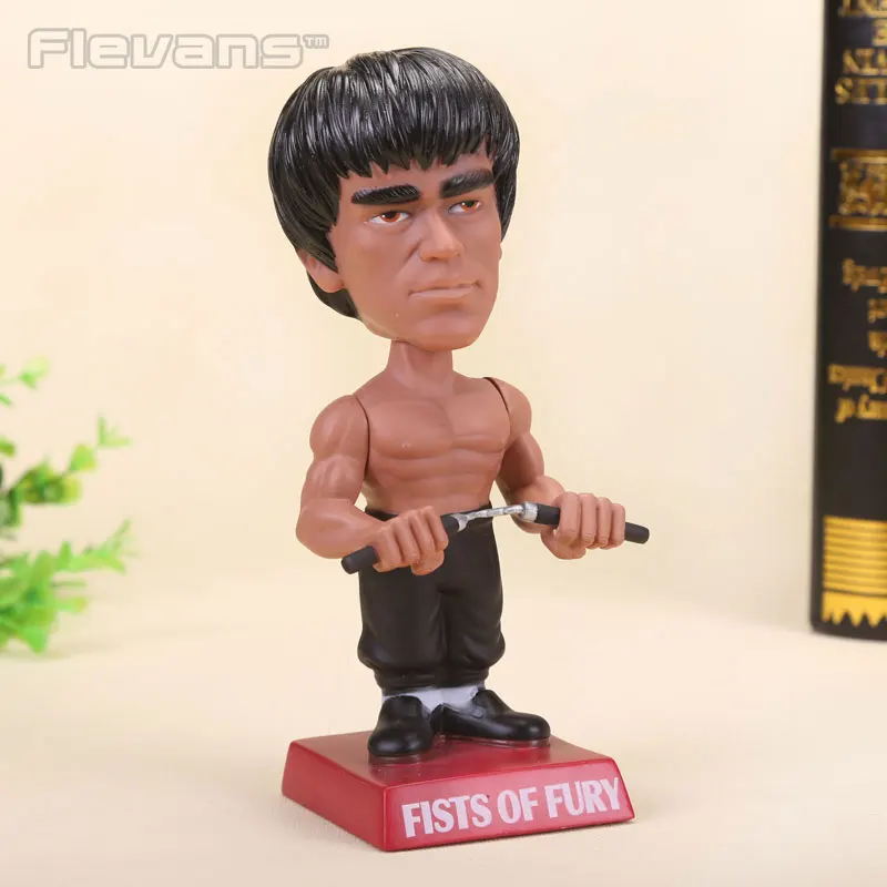 Fists of Fury Брюс Ли Wacky Wobbler Bobble Head Виниловая фигурка коллекционная игрушка кукла " 18 см с розничной коробкой