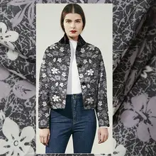 Новинка Италия LaHua Ретро импортированы высокая-конец пользовательские одежда Материал двойной куртка ткань