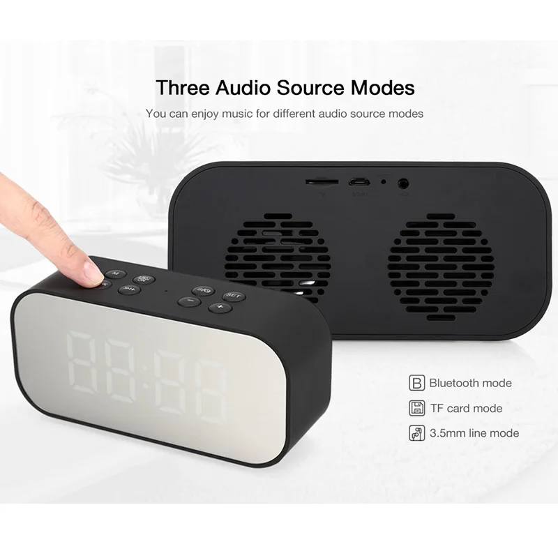 AEC BT501 портативный беспроводной bluetooth динамик Колонка сабвуфер музыкальная