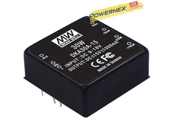 

[PowerNex] MEAN WELL original DKA30C-15 15V 1000mA meanwell DKA30 15V 30W DC-DC Regulated Dual Output Converter