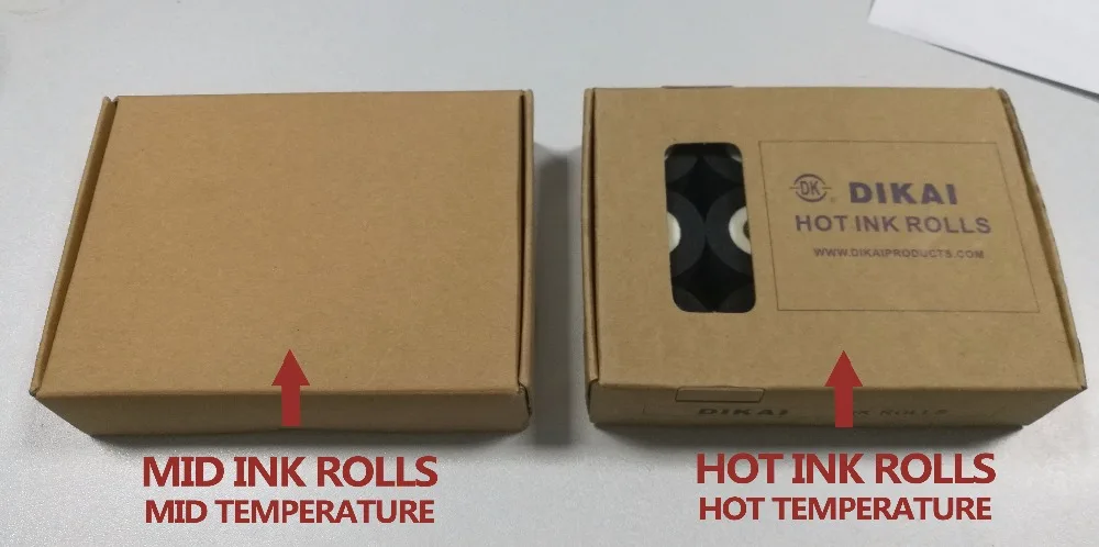 ZONESUN Black Hot Printing Ink Roll for MY-380F Date Coding Machine