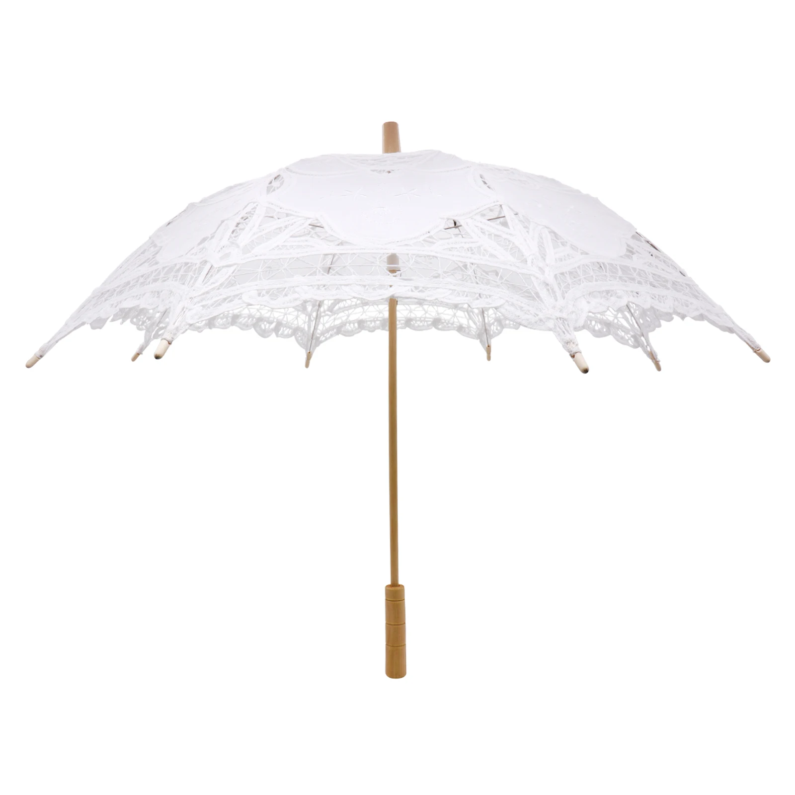 

Mini Brandenburg Lace White Umbrella Wedding Bridal lace Parasol Vintage Umbrella for Bridal Bridesmaid,Wedding Gift