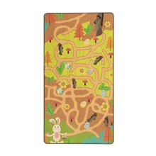 Подиумный Детский ковер с милым мультяшным принтом, Детский ковер, современный ковер для гостиной#0309