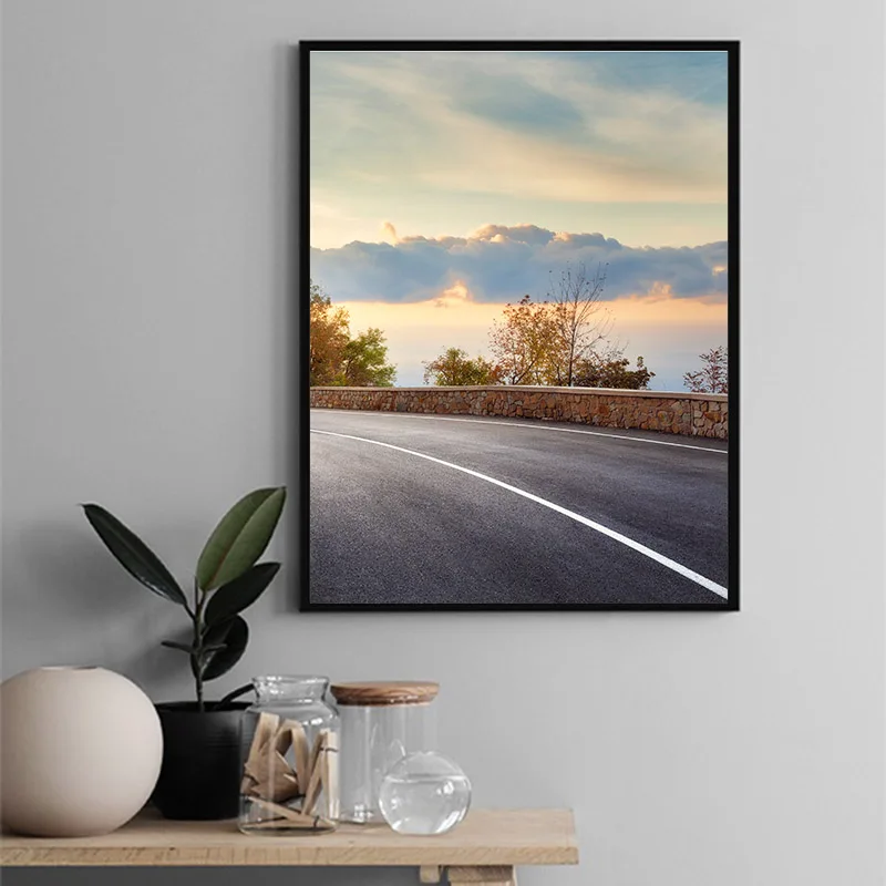 Sunset-Road-Landscape-Canvas-Art-Poster-Decorative-Print-Wall-Painting-Nordic-Style-Picture-Living-Room-Scandinavian (3)