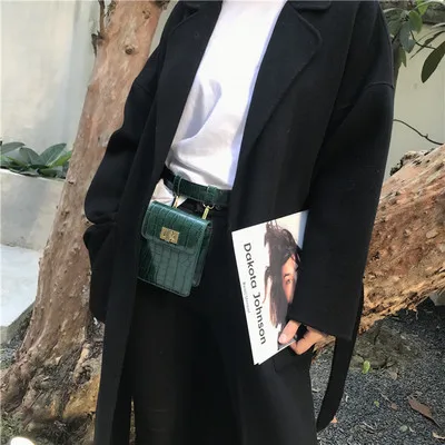 Модная женская поясная сумка высокого качества из искусственной кожи аллигатора, поясная сумка для женщин и девушек, сумка на пояс для путешествий, новейшая поясная сумка