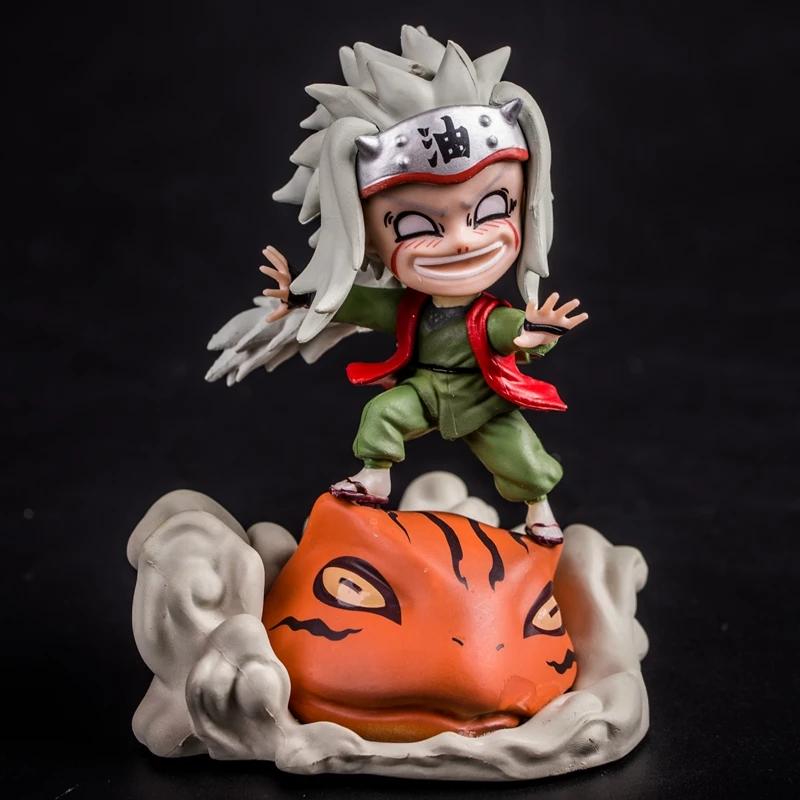 Наруто: Shippuden Q версия трех Forbearance Jiraiya Orochimaru Tsunade аниме модель Рождественский
