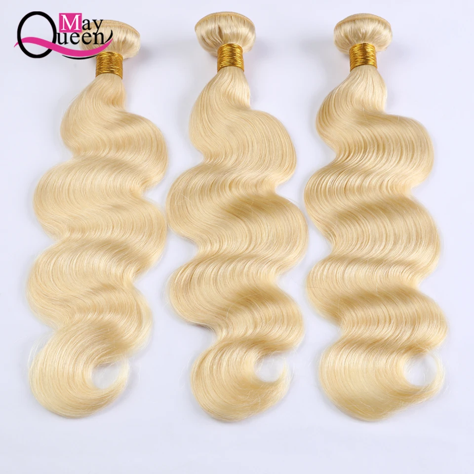 

Blonde Hair Body Wave 613 Bundles1/3pcs Brazilian 100% Human Hair Bundles Only 10-26 Inches 613 Color Remy Hair Extension