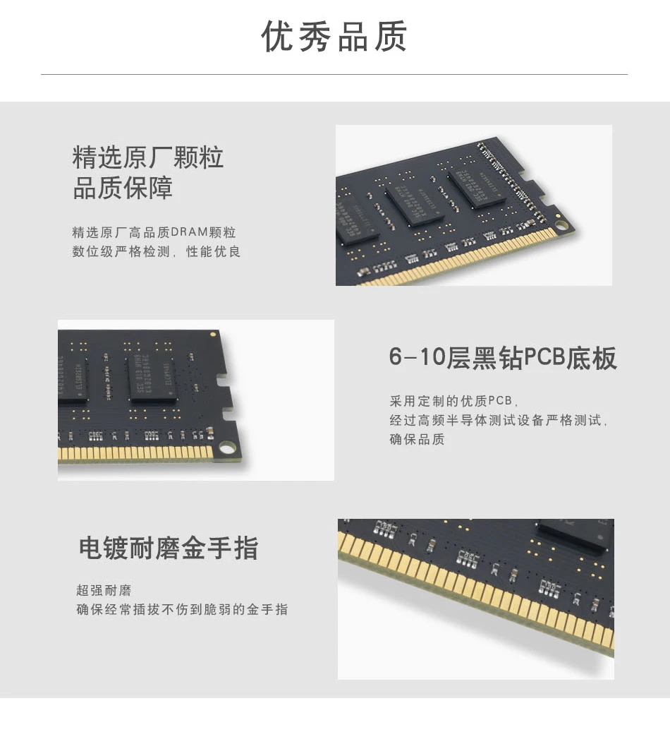 KingSpec DDR3 4 ГБ 8 ГБ 1600 МГц оперативная память 240pin для рабочего стола с высокой производительностью высокая скорость