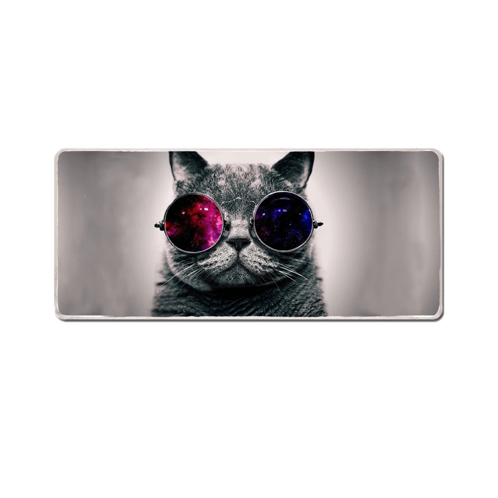 Large 900x400x2mm Gaming Mouse Pad Anti-slip Rubber Mouse Mat Keyboard Pad Locked Edge Desk Mat For Laptop Computer Gamer Mouse