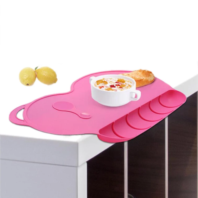 Buy Waterproof Baby Silicone Placemats Slip resistant