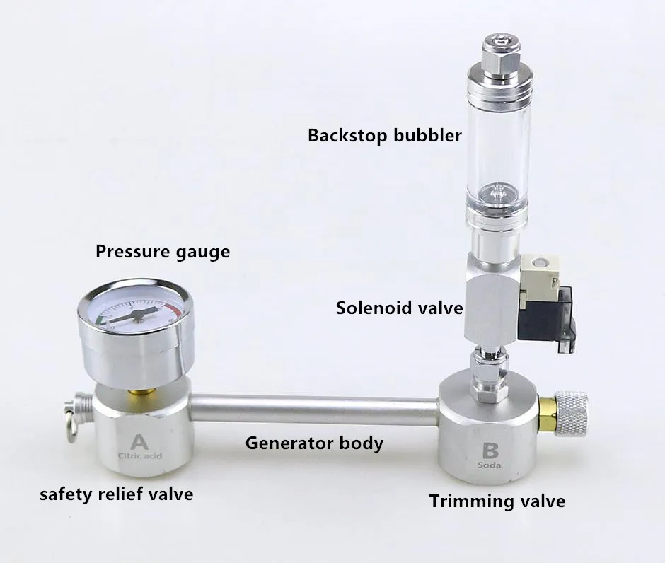 Аквариум DIY CO2 генераторная система комплект с регулировкой давления воздушного потока воды завод рыбы AquariumCo2Valve диффузор