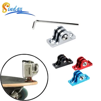 

For gopro Surf board Skating Aluminum Alloy mountSurfing Board Mount Fixed Socket for GoPro Hero4/ 3+ for xiaomi yi sport camera