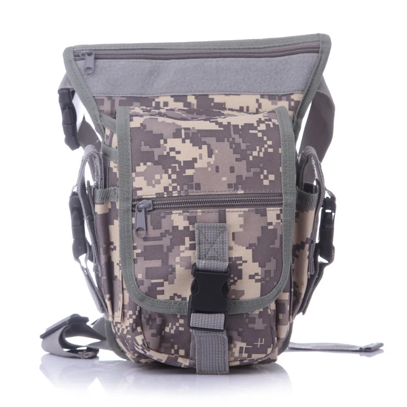 Мужская камуфляжная Водонепроницаемая поясная сумка для ног на открытом воздухе, сумка-мессенджер с ремнем, военная походная армейская тактическая сумка - Цвет: 8C