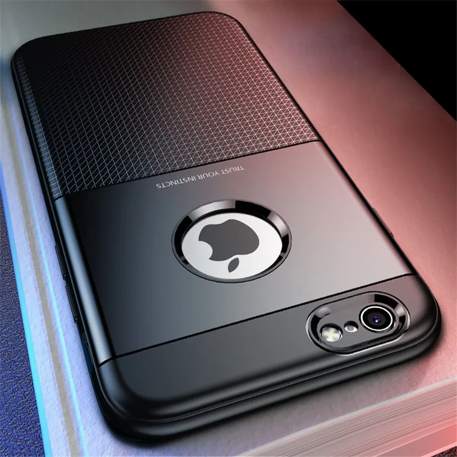 Back Cover For iPhone 7 Case 6 6s Cases Luxury TPU Silicon Scratch Proof Anitiknock Protective Case For iPhone 6 8 7 Plus X Capa (11)