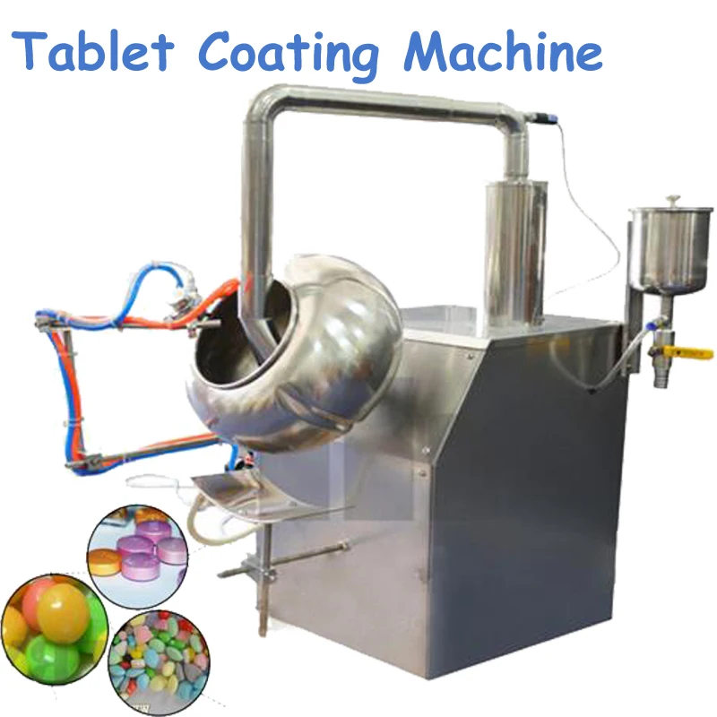 

220V 550W Tablet Coating Machine Pill Coating Machine Tablet Coating System Suitable for Most of the Coating Material BYC400