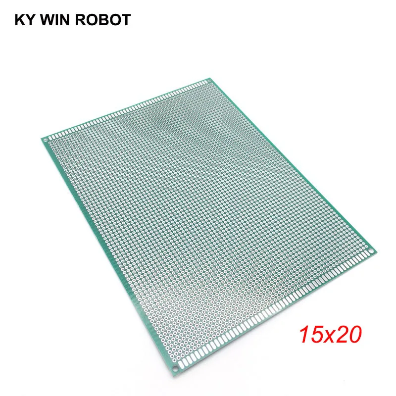 1pcs 15x20cm 150x200 mm Double Side Prototype PCB Universal Printed Circuit Board Protoboard For Arduino 10x14 13x18 15x20cm linen printed cotton gift bags packing jewelry drawstring pouch cosmetic wedding candy wrappling reusable