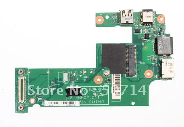 FREE SHIPPING for Dell Inspiron 15R N5010 DG15 IO Board 48 4HH02 011 USB E SATA 1
