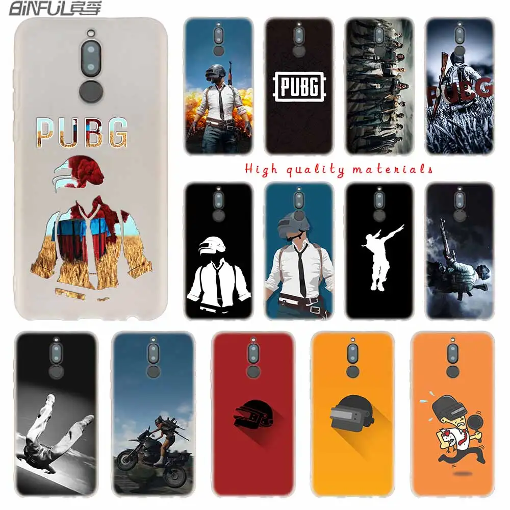 

Soft Silicone Case For Huawei Mate 10 Lite 10 20 Lite Pro 20X S Y5 2017 Y9 2018 2019 NOVA 3 3i 4 Y7 pubg mobile stickers