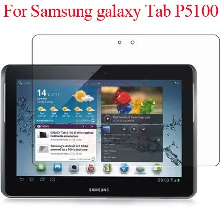 9H Tempered Glass Screen Protector Film for Samsung Galaxy Tab 2 Tab2 10.1 P5100 P5110 P5113 + Alcohol Cloth Dust Absorber | Компьютеры и