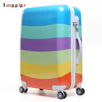 

Women Travel Rolling Luggage Case, Girl's Wheels Suitcase ,Lady trolley bag, Gift for children, Kids B
