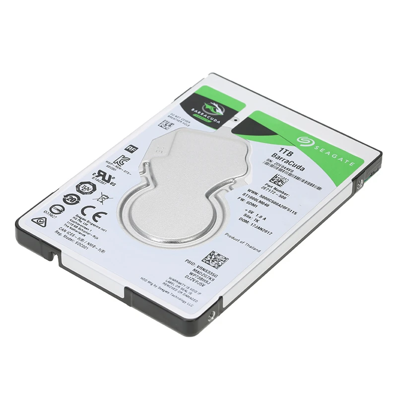Seagate 1 TB disco duro interno disco duro portátil 7mm 5400 RPM SATA 6 Gb/s 128 MB Cache 2,5