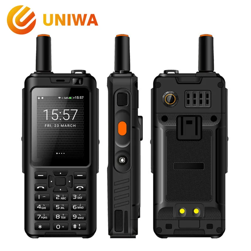 UNIWA Alps F40 Zello Walkie Talkie Mobile Phone IP65 Waterproof 2.4\