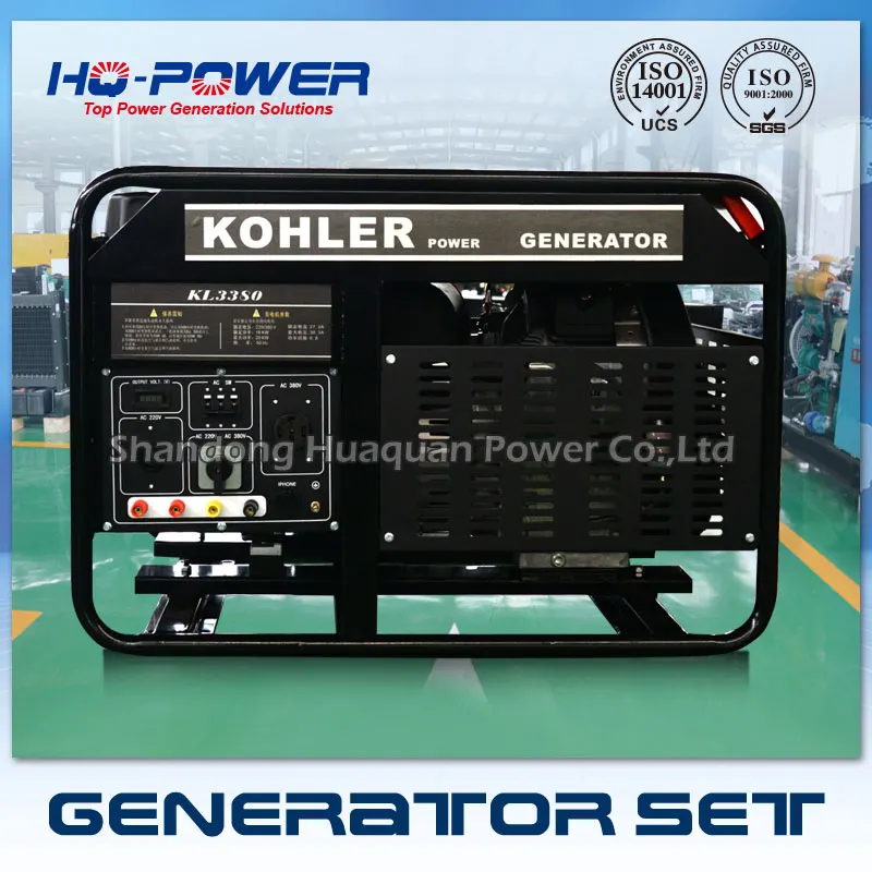 

mini electric start gasoline generator air cooled 18kw genset