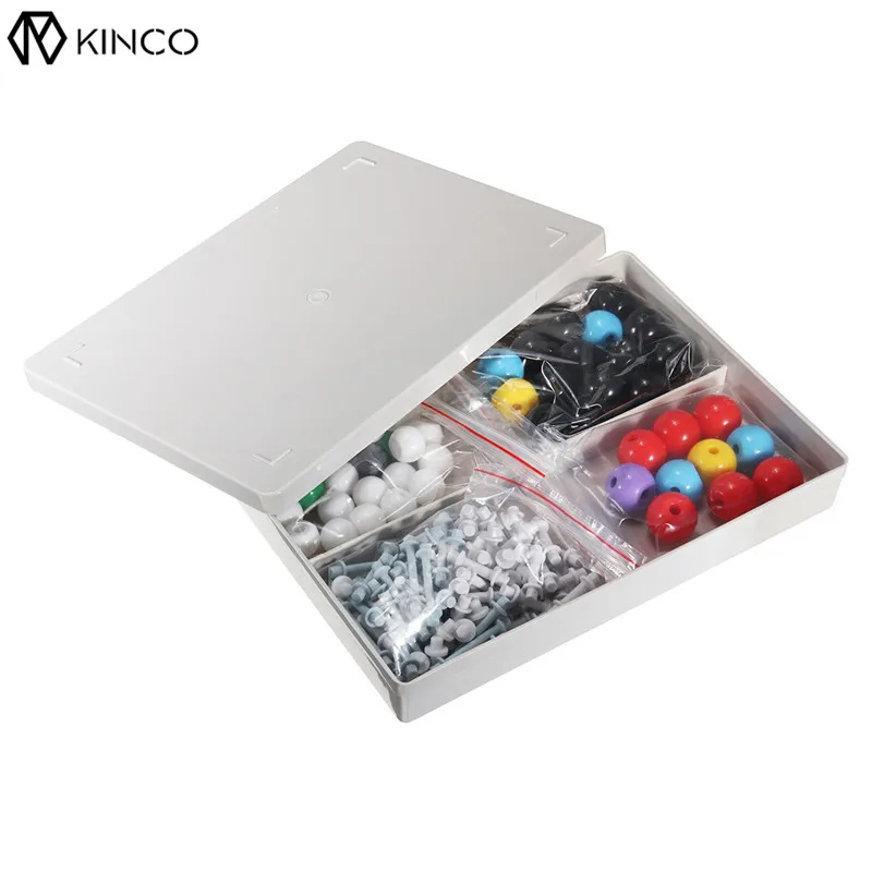 

KICUTE XMM-006 141Pcs/Set Molecular Model Set Organic Chemistry Molecules Structure Model Kits For School Teaching Laboratory
