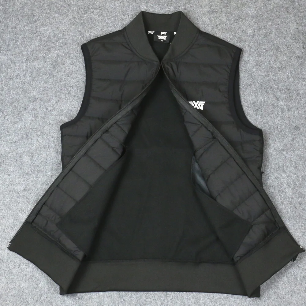 

PXG GOLF SWEATER MEN clothing Cotton vest, warm vest, zipper jacket.