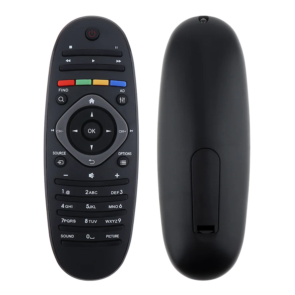 

2018 Universal Philips TV Remote Control Replacement Remote Support 2 x AAA Batteries for Philips TV/DVD/AUX